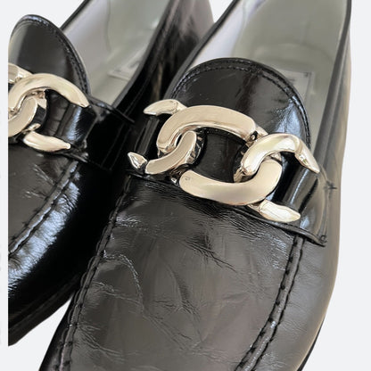 Metal Chain Loafers